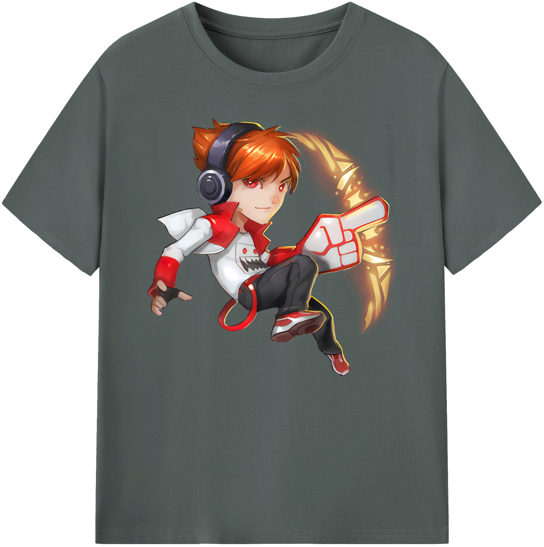 リーグ・オブ・レジェンド League of Legends LOL 綿100％ メンズ半袖Tシャツ｜肌触りやわらか＆通気性